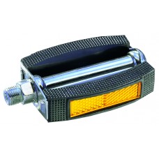 UNION PEDALA 605 HD 9/16" črna z odsevniki